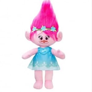 Dreamworks trolls large Poppy Hug N Plush doll 14 inches 

Pink hair
